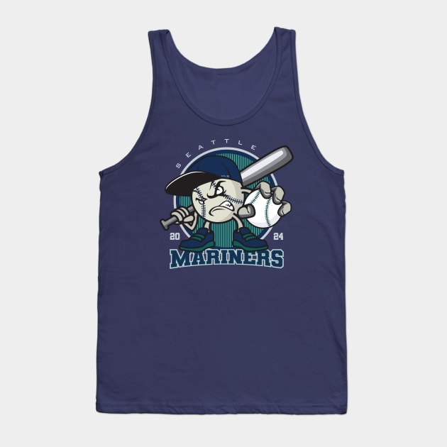 Seattle Baseball - 2024 Season Tank Top by Nagorniak